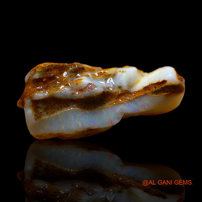 15.00 Cts Natural Australian Fire Opal Loose Gemstone Fancy Rough 23x12x10 mm RD-674