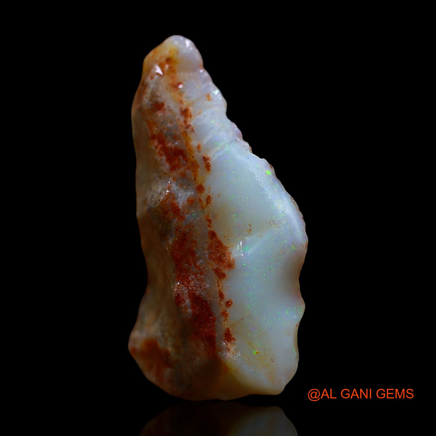 10.00 Cts Unheated Australian Fire Opal Loose Gemstone Fancy Rough Natural 24x14x7 mm RD-675