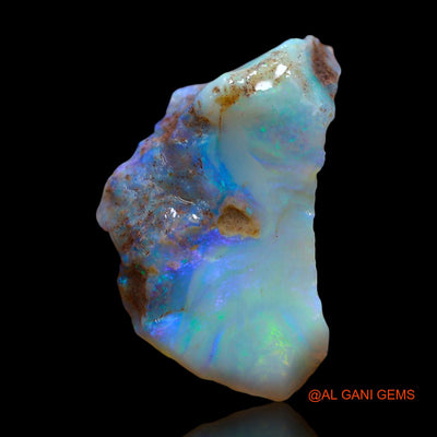13.00 Cts Natural Australian Fire Opal Loose Gemstone Fancy Rough 26x17x8 mm RD-676