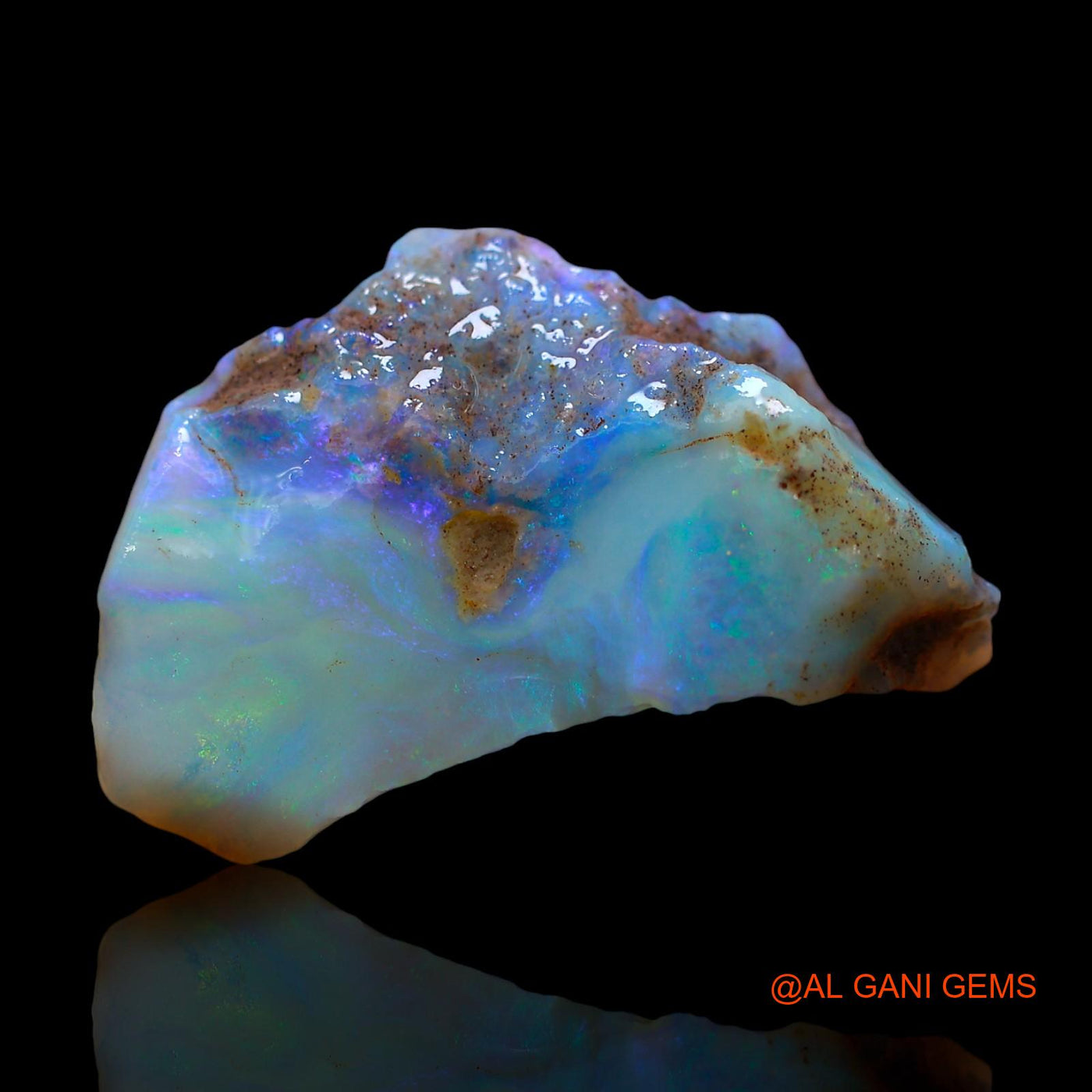 13.00 Cts Natural Australian Fire Opal Loose Gemstone Fancy Rough 26x17x8 mm RD-676