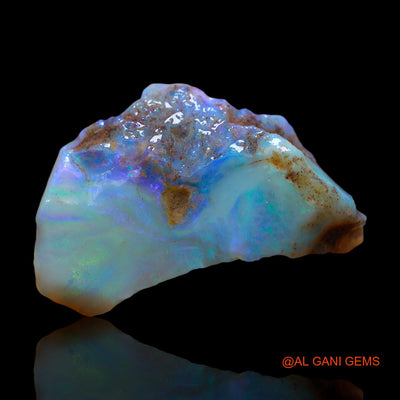 13.00 Cts Natural Australian Fire Opal Loose Gemstone Fancy Rough 26x17x8 mm RD-676