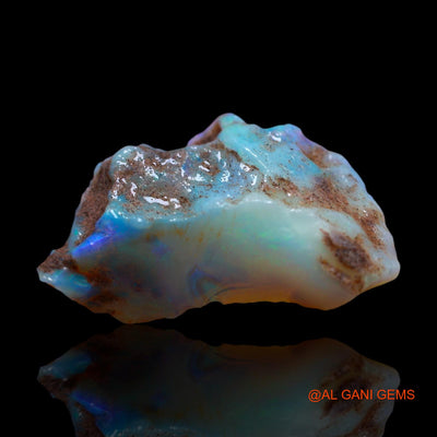13.00 Cts Natural Australian Fire Opal Loose Gemstone Fancy Rough 26x17x8 mm RD-676