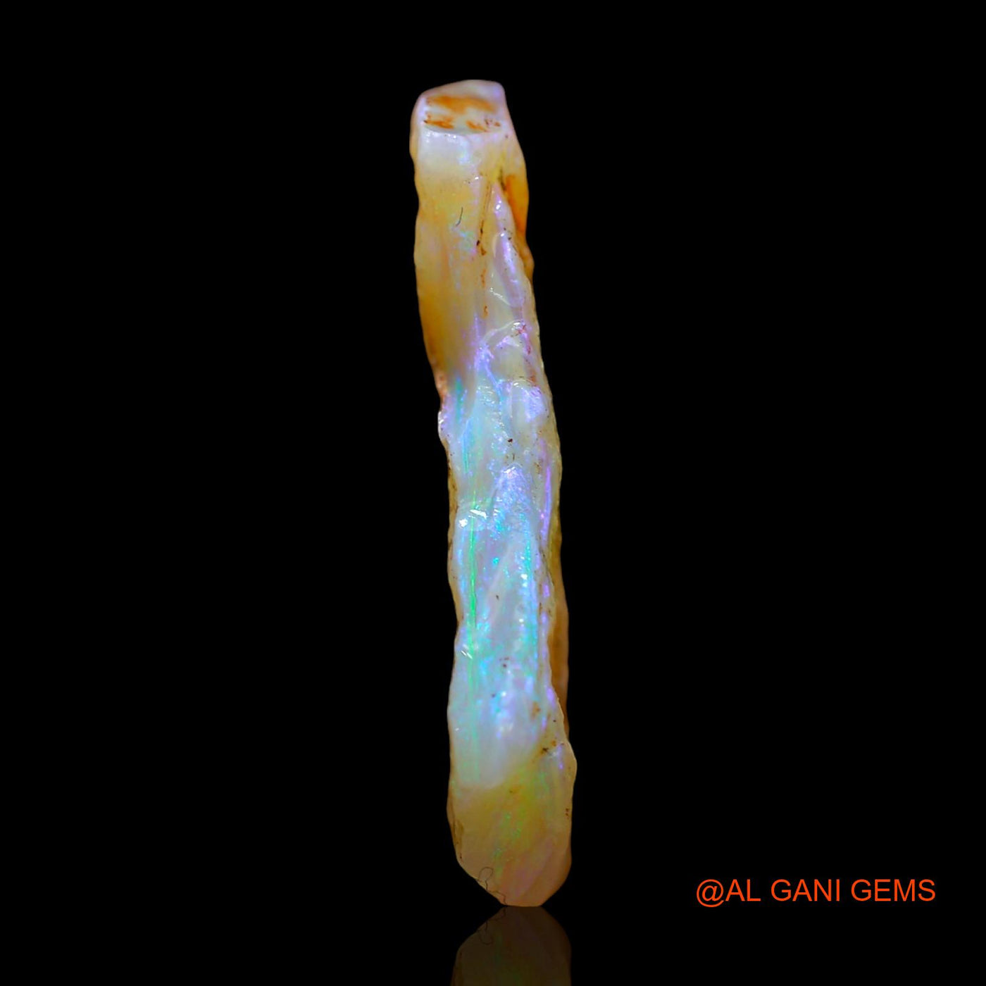 10.00 Cts Natural Australian Fire Opal Loose Gemstone Fancy Rough 27x16x4 mm RD-677