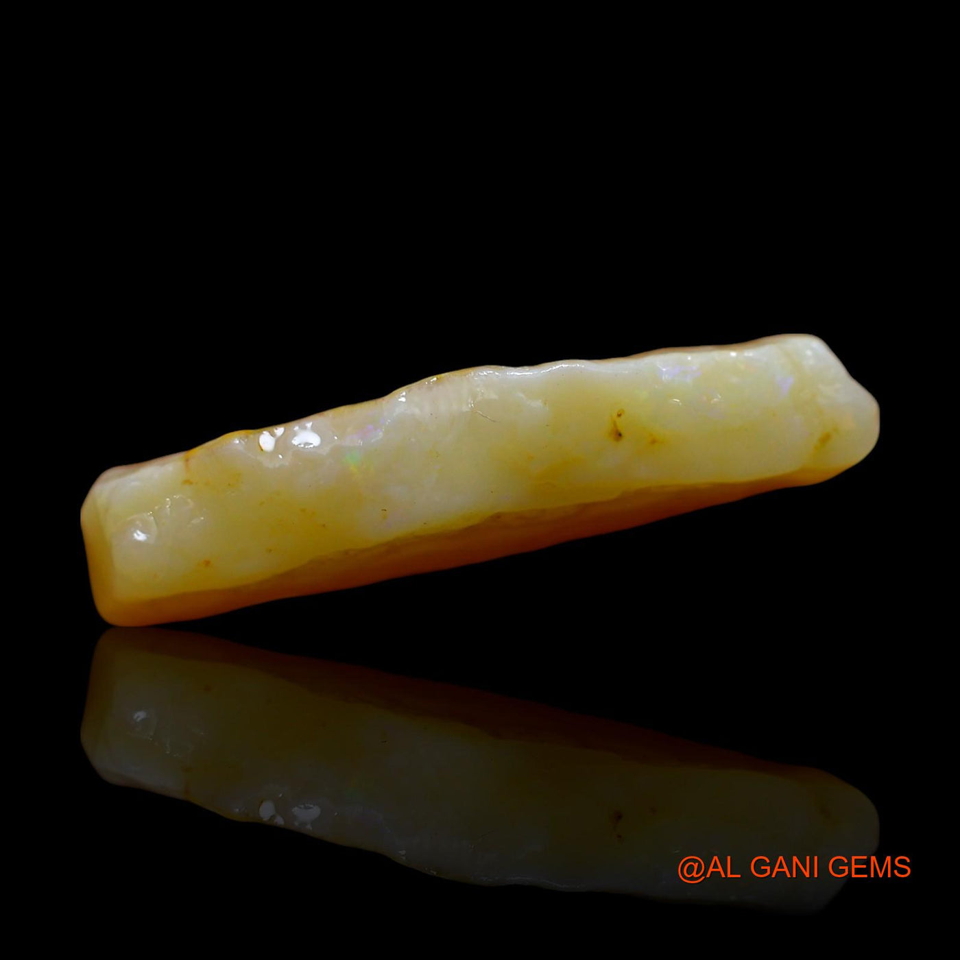 13.00 Cts Natural Australian Fire Opal Loose Gemstone Fancy Rough 28x11x5 mm RD-678