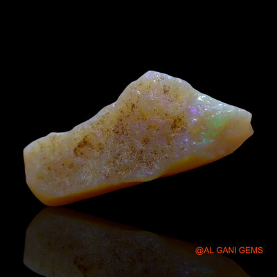 12.00 Cts Natural Australian Fire Opal Loose Gemstone Fancy Rough 28x13x5 mm RD-679