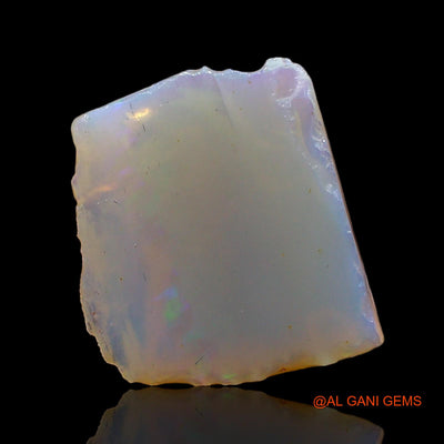 Natural Untreated Fire Opal Loose Gemstone Fancy Rough From Australia 4.00 Cts 12x11x4 mm RD-67