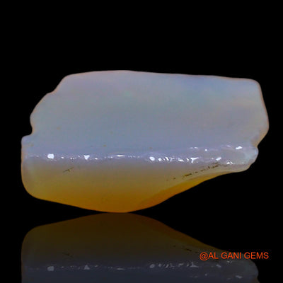 Natural Untreated Fire Opal Loose Gemstone Fancy Rough From Australia 4.00 Cts 12x11x4 mm RD-67