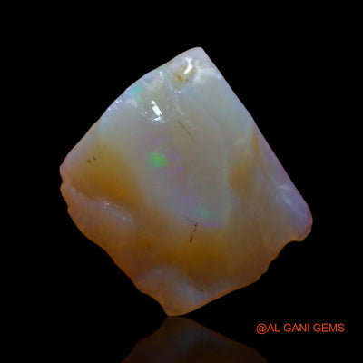 Natural Untreated Fire Opal Loose Gemstone Fancy Rough From Australia 4.00 Cts 12x11x4 mm RD-67
