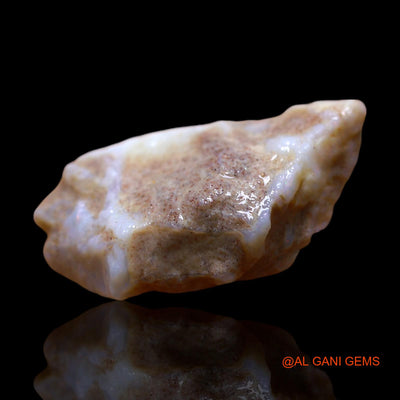 Natural Fire Opal Gemstone 18.00 Cts Loose Fancy Rough From Australia 28x17x11 mm RD-682