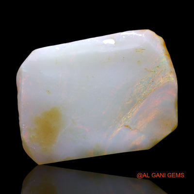 Natural Untreated Fire Opal Loose Gemstone Fancy Rough From Australia 21.00 Cts 22x16x6 mm RD-684