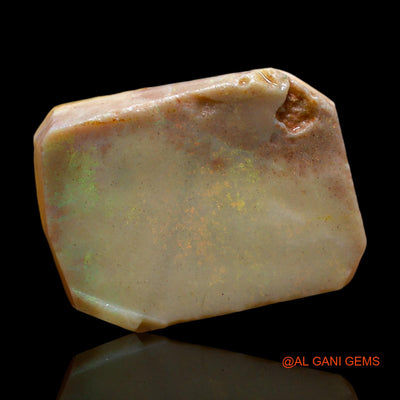 Natural Untreated Fire Opal Loose Gemstone Fancy Rough From Australia 21.00 Cts 22x16x6 mm RD-684