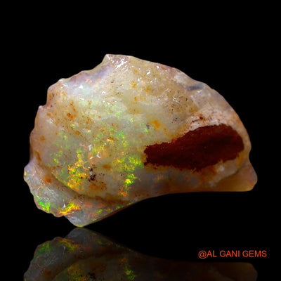 10.00 Cts Natural Australian Fire Opal Fancy Rough Loose Gemstone For Jewelry 24x17x6 mm RD-685
