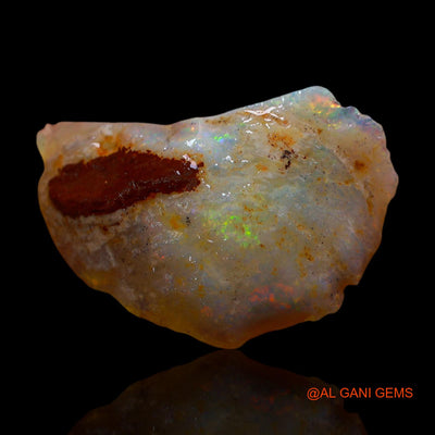 10.00 Cts Natural Australian Fire Opal Fancy Rough Loose Gemstone For Jewelry 24x17x6 mm RD-685