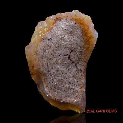 10.00 Cts Natural Australian Fire Opal Fancy Rough Loose Gemstone For Jewelry 24x17x6 mm RD-685