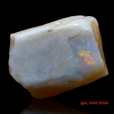5.00 Cts Natural Australian Fire Opal Loose Gemstone Fancy Rough 13x10x3 mm RD-68