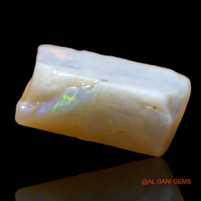 5.00 Cts Natural Australian Fire Opal Loose Gemstone Fancy Rough 13x10x3 mm RD-68