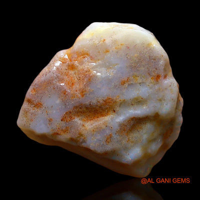 13.00 Cts Natural Australian Fire Opal Loose Gemstone Fancy Rough 19x19x6 mm RD-690