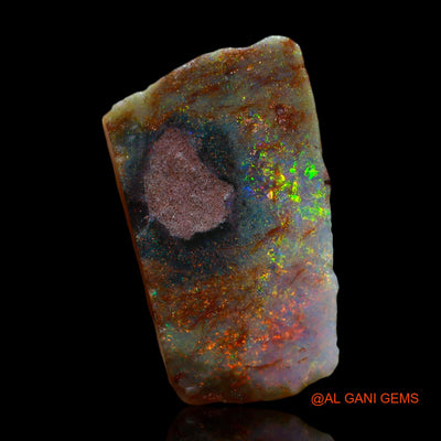 10.00 Cts Unheated Australian Fire Opal Loose Gemstone Fancy Rough Natural 23x14x5 mm RD-691