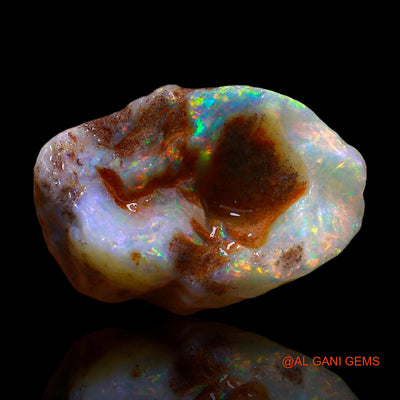 15.00 Cts Natural Australian Fire Opal Loose Gemstone Fancy Rough 21x12x11 mm RD-695