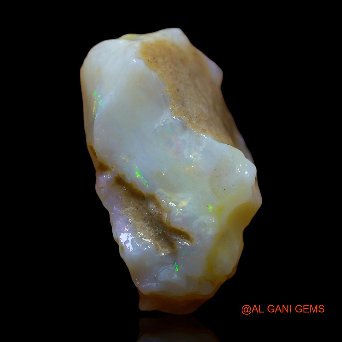 15.00 Cts Natural Australian Fire Opal Loose Gemstone Fancy Rough 21x15x10 mm RD-696