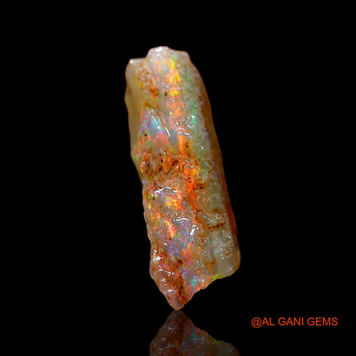 3.00 Cts Natural Australian Fire Opal Loose Gemstone Fancy Rough 13x11x4 mm RD-69