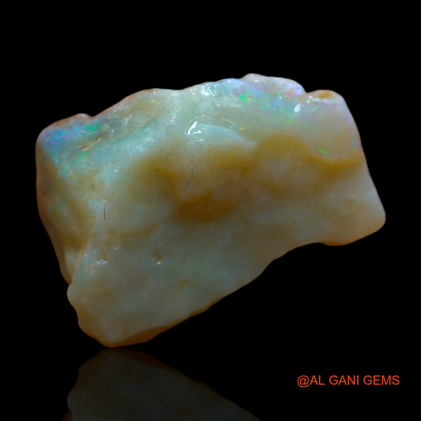13.00 Cts Natural Australian Fire Opal Loose Gemstone Fancy Rough 21x15x8 mm RD-700