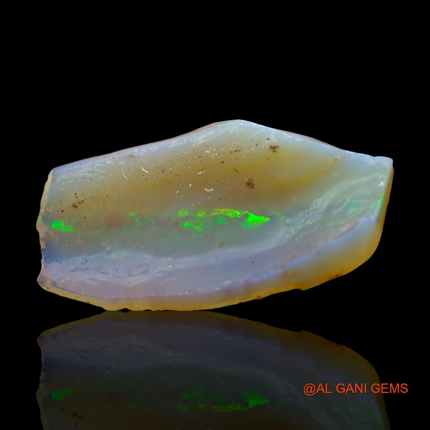 6.00 Cts Unheated Australian Fire Opal Loose Gemstone Fancy Rough Natural 26x13x3 mm RD-701