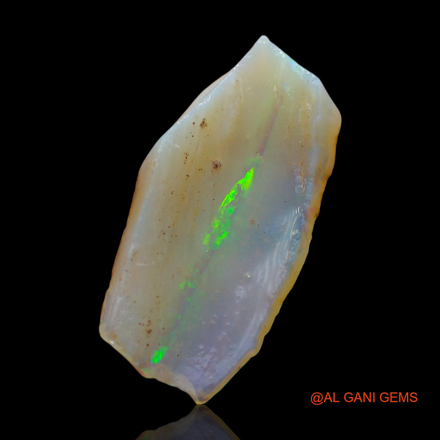 6.00 Cts Unheated Australian Fire Opal Loose Gemstone Fancy Rough Natural 26x13x3 mm RD-701