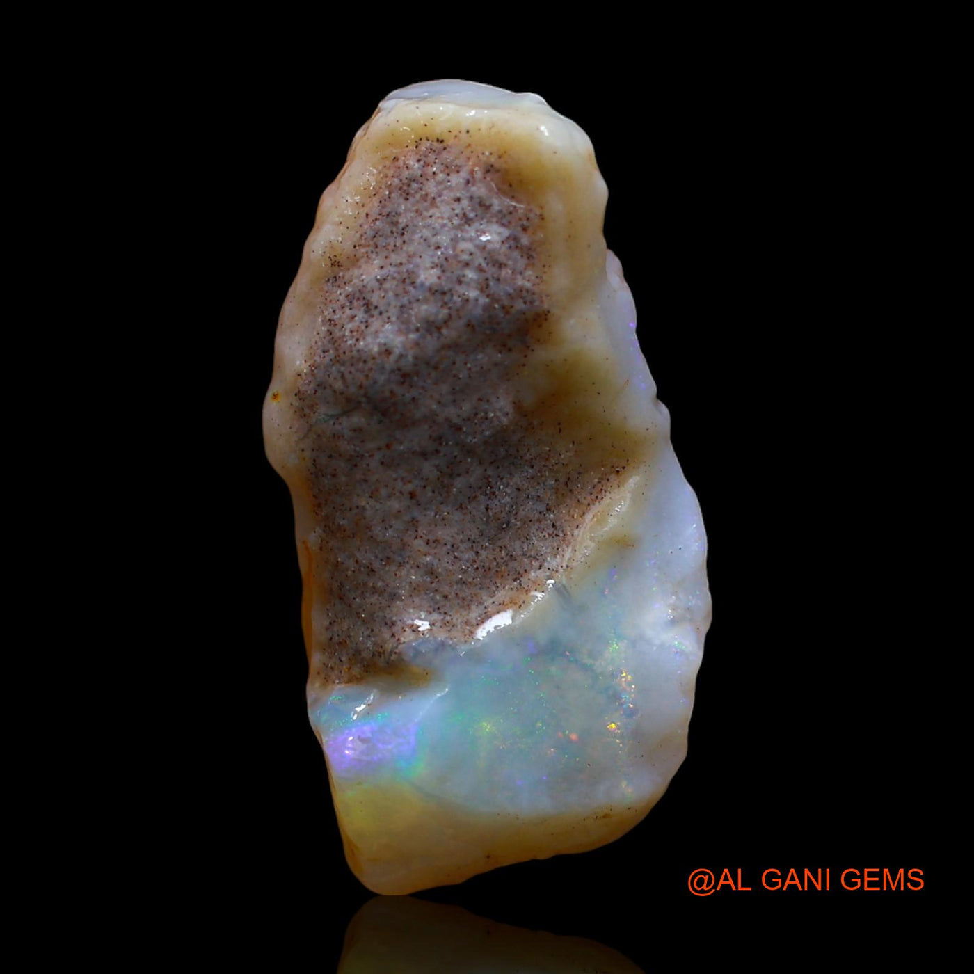 14.00 Cts Natural Australian Fire Opal Fancy Rough Loose Gemstone For Jewelry 26x13x9 mm RD-703