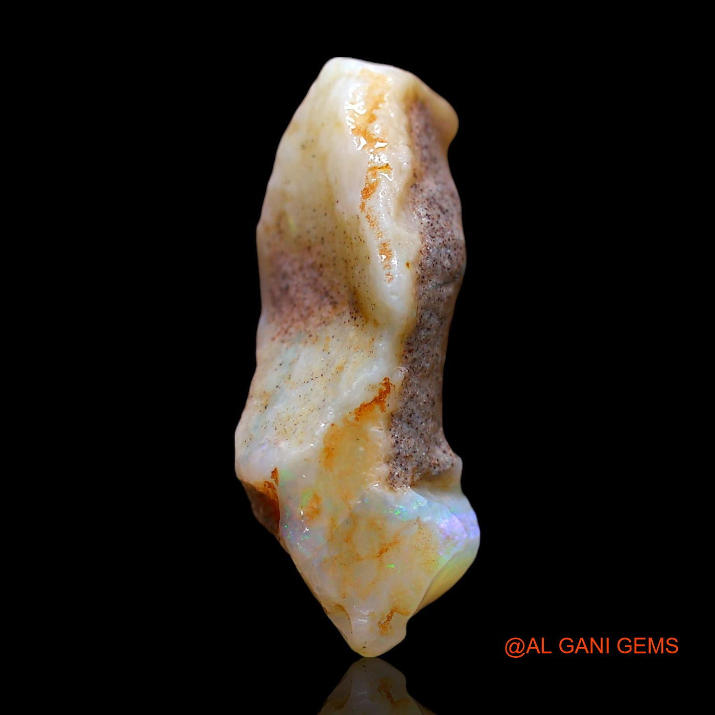 14.00 Cts Natural Australian Fire Opal Fancy Rough Loose Gemstone For Jewelry 26x13x9 mm RD-703