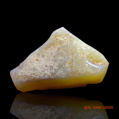 11.00 Cts Natural Australian Fire Opal Loose Gemstone Fancy Rough 26x16x5 mm RD-704