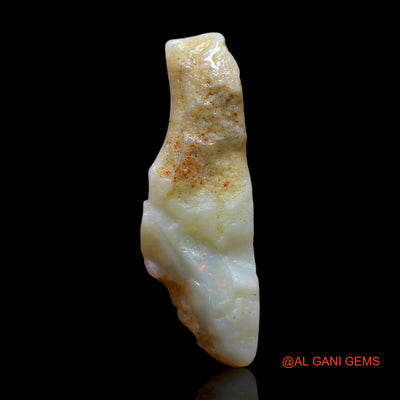 Natural Fire Opal Gemstone 9.00 Cts Loose Fancy Rough From Australia 31x10x7 mm RD-705