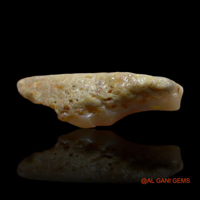 Natural Fire Opal Gemstone 9.00 Cts Loose Fancy Rough From Australia 31x10x7 mm RD-705