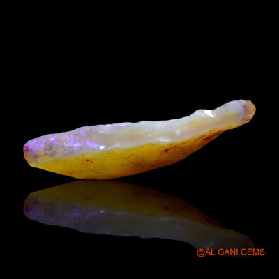 Natural Fire Opal Gemstone 7.00 Cts Loose Fancy Rough From Australia 27x15x4 mm RD-706