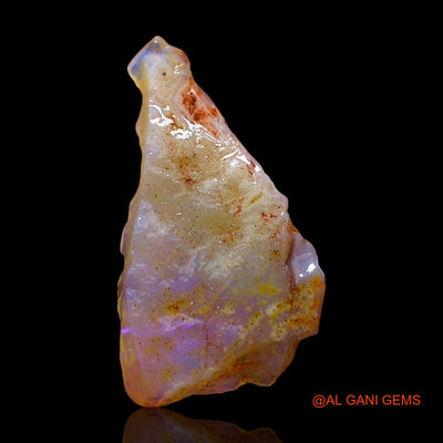 Natural Fire Opal Gemstone 7.00 Cts Loose Fancy Rough From Australia 27x15x4 mm RD-706