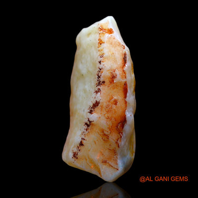 15.00 Cts Natural Australian Fire Opal Loose Gemstone Fancy Rough 26x12x10 mm RD-707