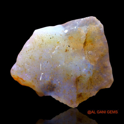 12.00 Cts Natural Australian Fire Opal Loose Gemstone Fancy Rough 22x18x6 mm RD-713