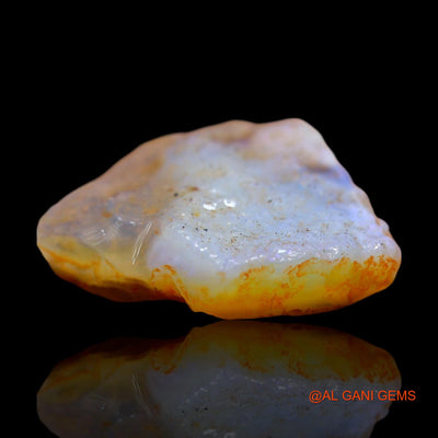 12.00 Cts Natural Australian Fire Opal Loose Gemstone Fancy Rough 22x18x6 mm RD-713