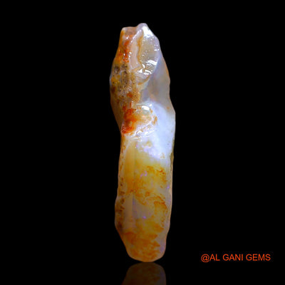 12.00 Cts Natural Australian Fire Opal Loose Gemstone Fancy Rough 22x18x6 mm RD-713