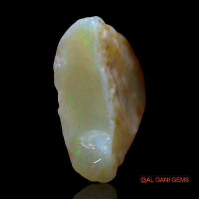 Natural Fire Opal Gemstone 13.00 Cts Loose Fancy Rough From Australia 21x16x8 mm RD-714
