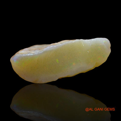 Natural Fire Opal Gemstone 13.00 Cts Loose Fancy Rough From Australia 21x16x8 mm RD-714