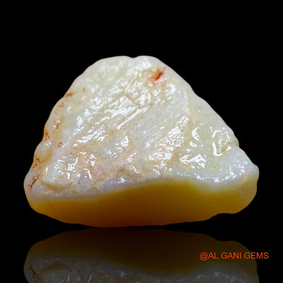 Natural Fire Opal Gemstone 13.00 Cts Loose Fancy Rough From Australia 21x16x8 mm RD-714