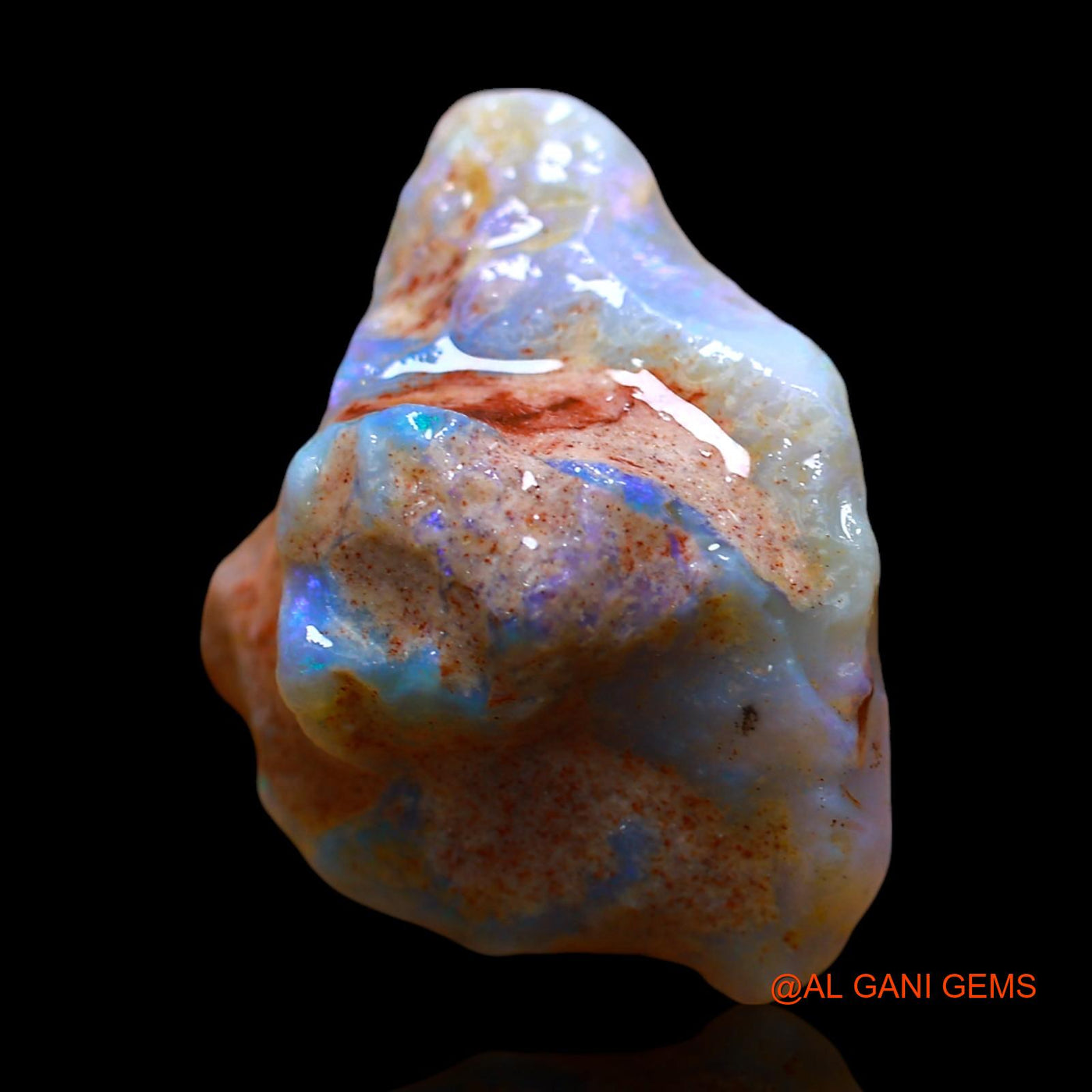 14.00 Cts Natural Australian Fire Opal Loose Gemstone Fancy Rough 22x18x11 mm RD-715