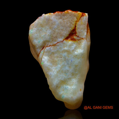 17.00 Cts Natural Australian Fire Opal Loose Gemstone Fancy Rough 22x15x14 mm RD-716