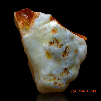 17.00 Cts Natural Australian Fire Opal Loose Gemstone Fancy Rough 22x15x14 mm RD-716