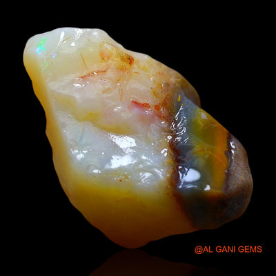 16.00 Cts Unheated Australian Fire Opal Loose Gemstone Fancy Rough Natural 24x14x14 mm RD-718