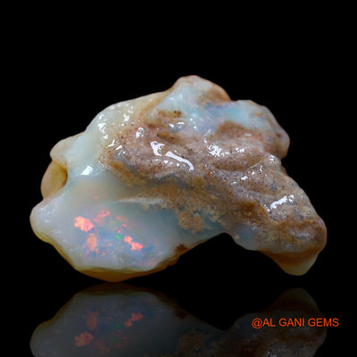 16.00 Cts Natural Australian Fire Opal Loose Gemstone Fancy Rough 19x15x12 mm RD-723
