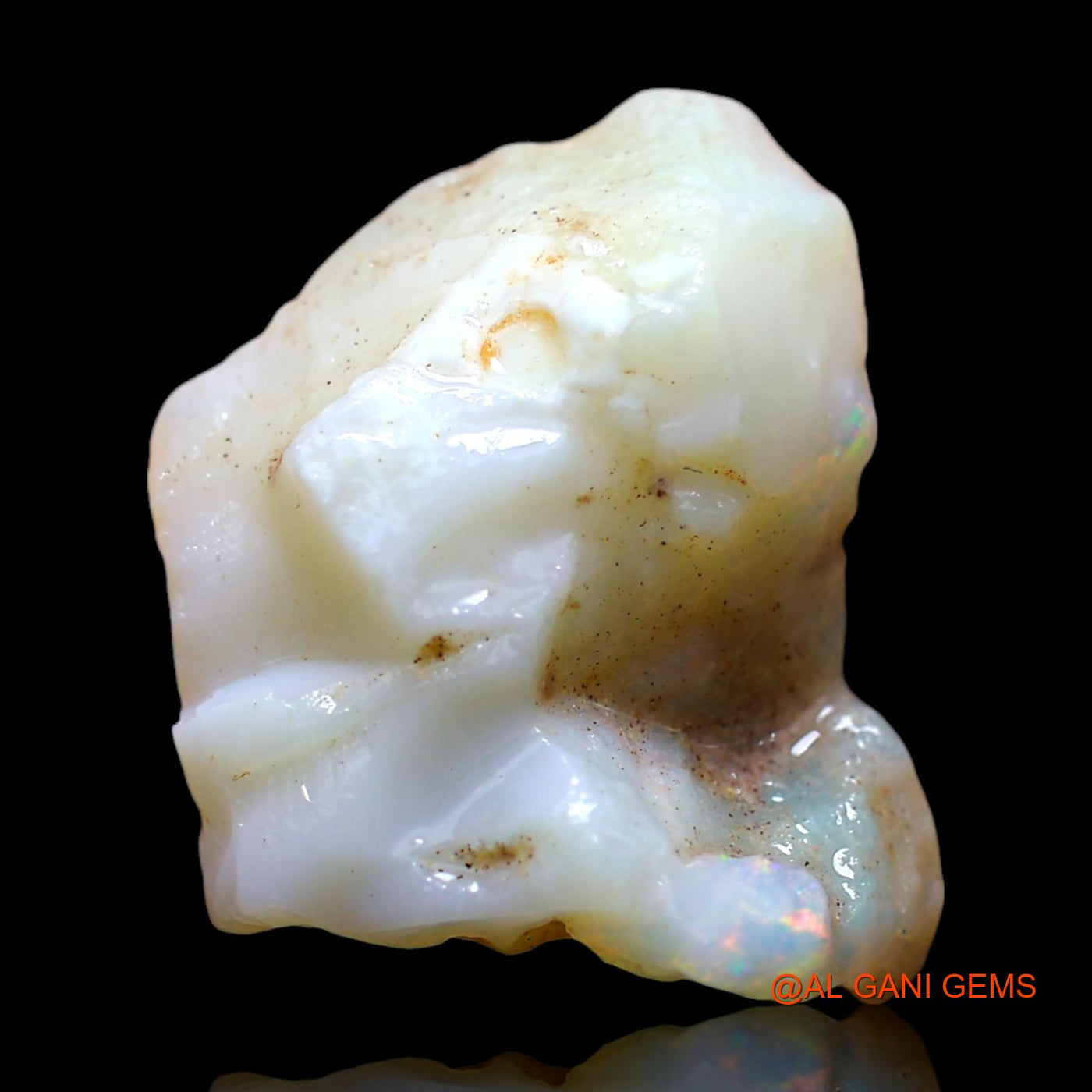 16.00 Cts Natural Australian Fire Opal Loose Gemstone Fancy Rough 19x15x12 mm RD-723