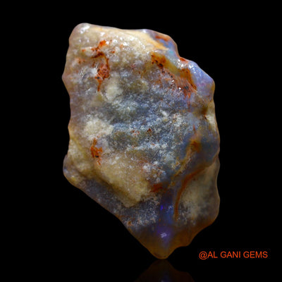 11.00 Cts Natural Australian Fire Opal Loose Gemstone Fancy Rough 25x17x7 mm RD-725