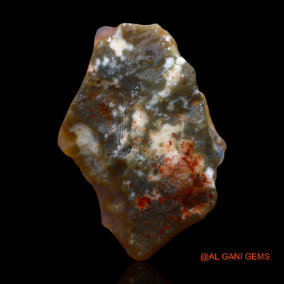 11.00 Cts Natural Australian Fire Opal Loose Gemstone Fancy Rough 25x17x7 mm RD-725